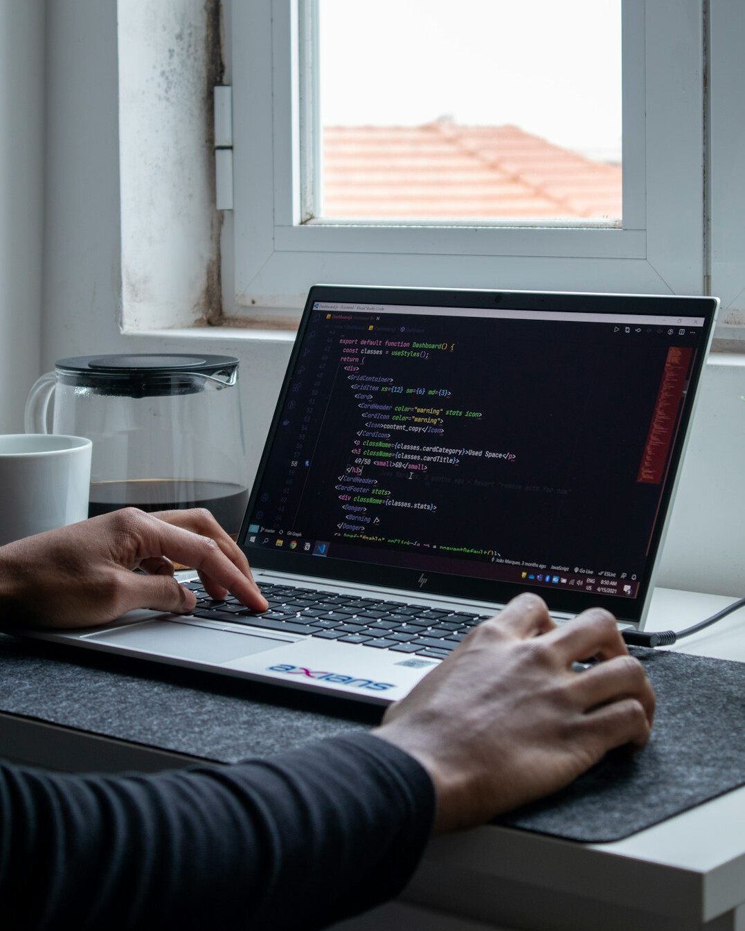 programmer at work