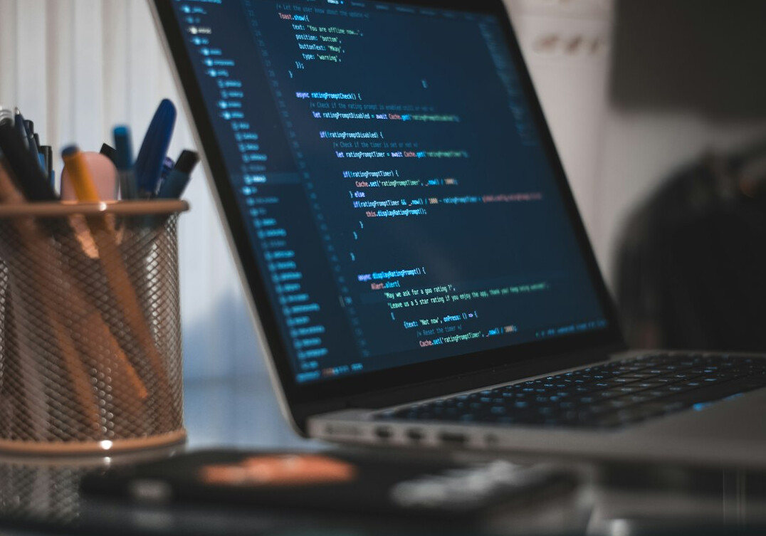 programmer writing code for insurance